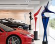 Exposition de sculptures chez Aston Martin - Lamborghini - Ferrari