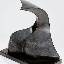 Corps de femme, sculpture contemporaine de Marion Bürkle, bronze patiné 26 cm