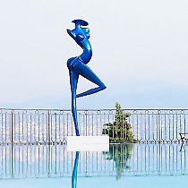 Grande Danseuse, composite carbone, 300cm