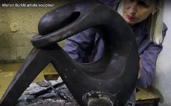 Marion Bürkle Artiste sculpteur à la Fonderie