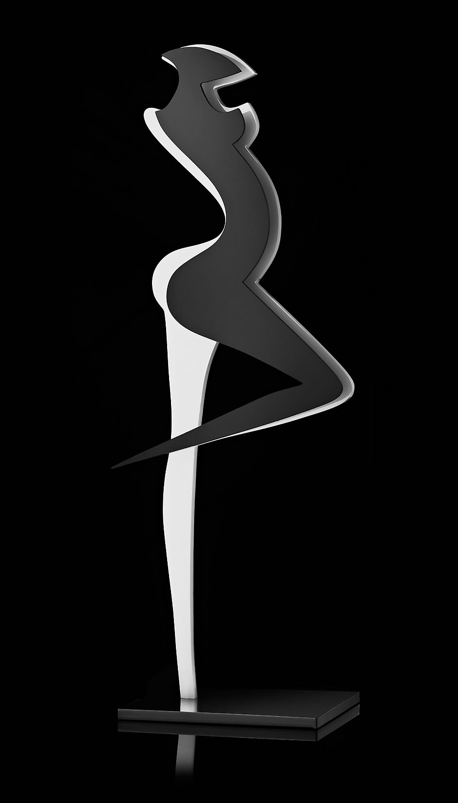 Danseuse, sculpture en Plexiglas®